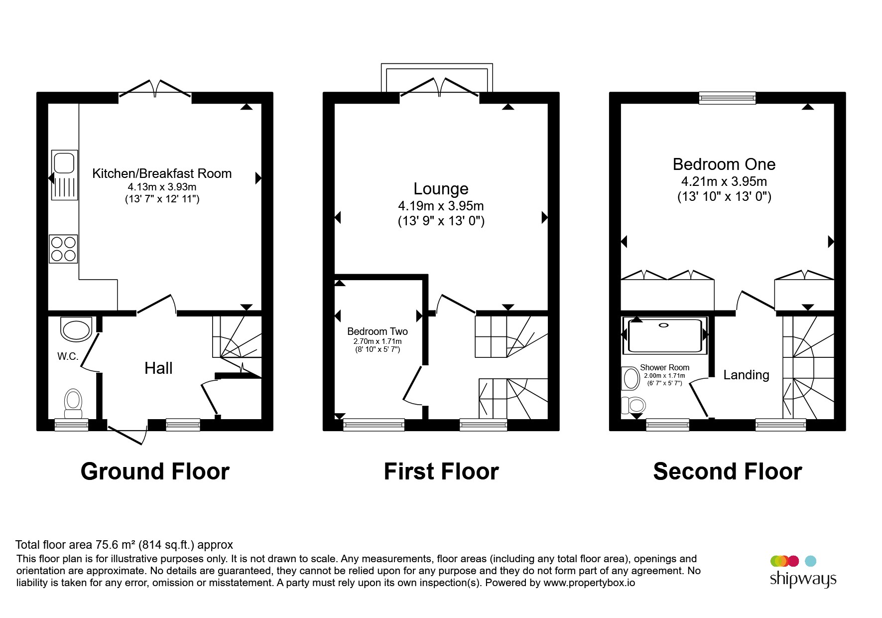 26, Avocet Close, Rugby floorplan