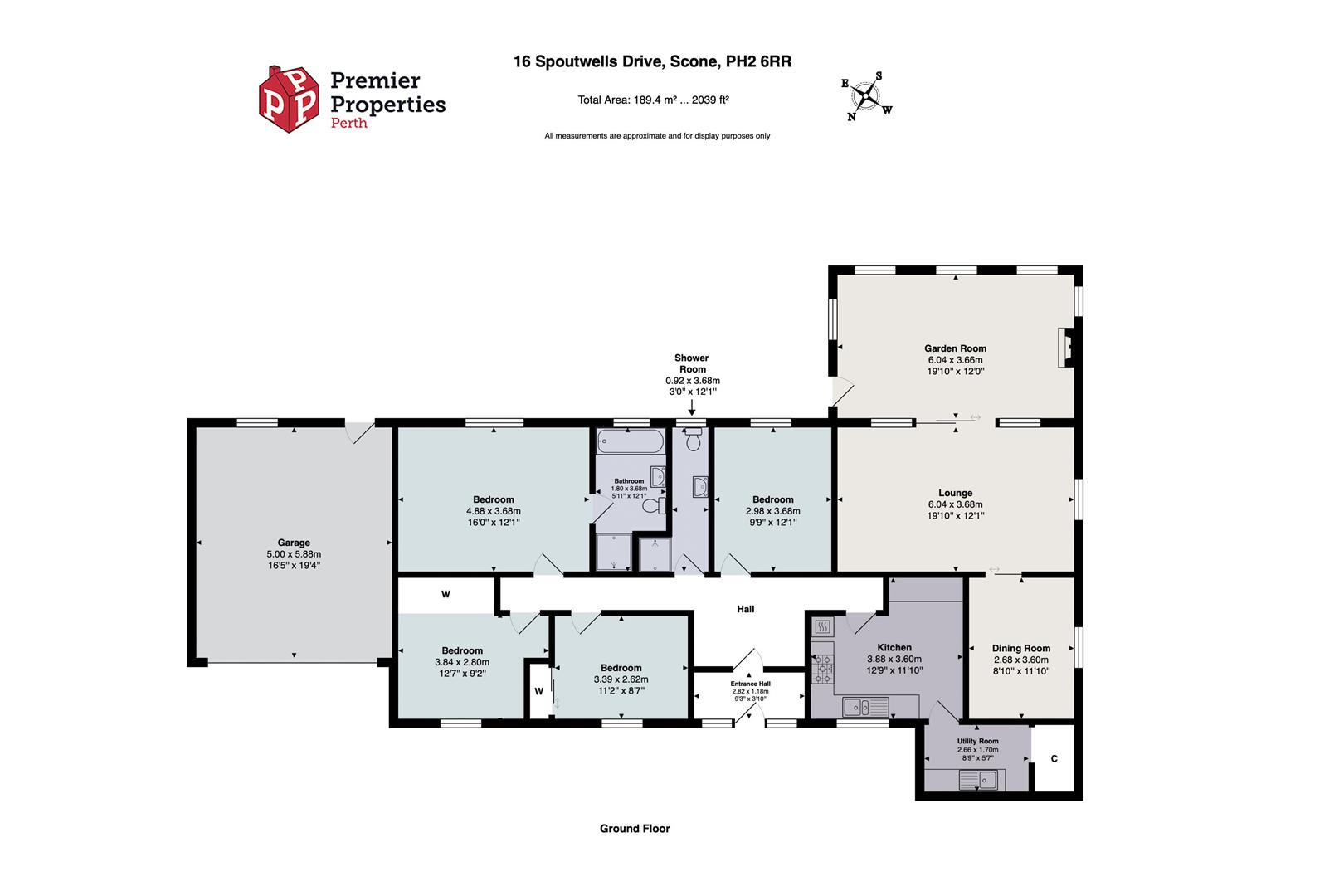 16, Spoutwells Place, Perth floorplan