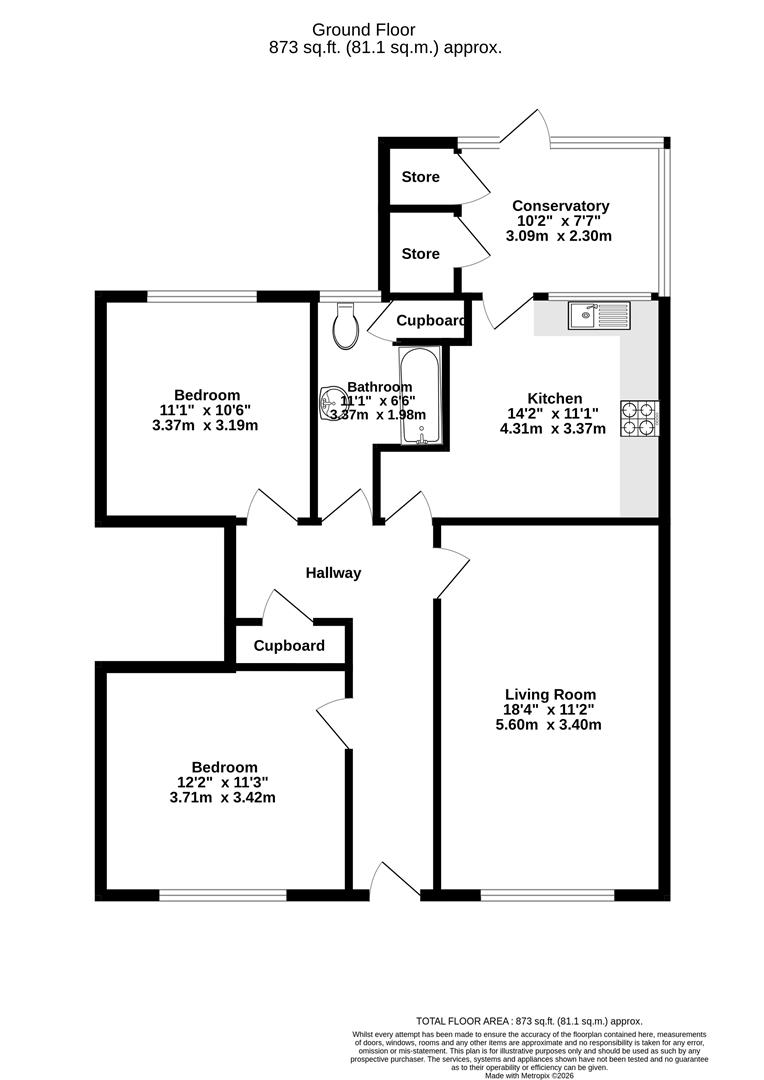97, York Road, York floorplan