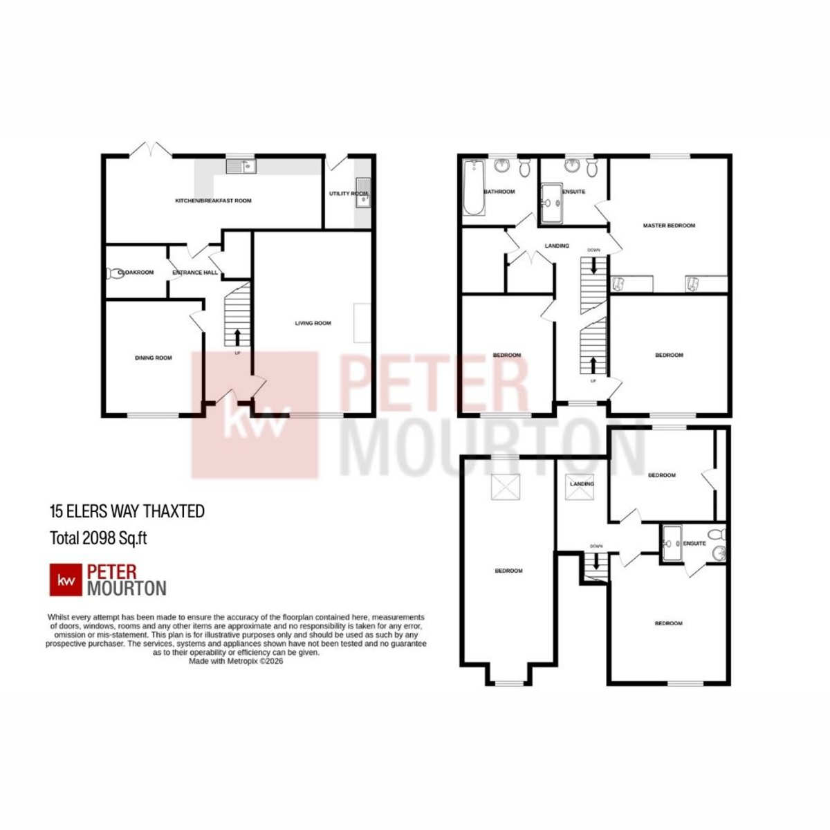 15, Elers Way, Thaxted floorplan
