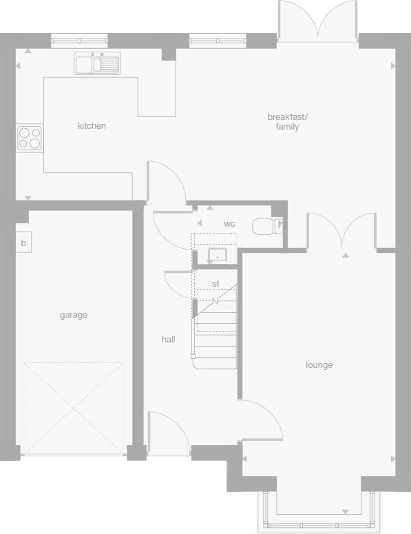 36, Caplethill Road, Paisley floorplan