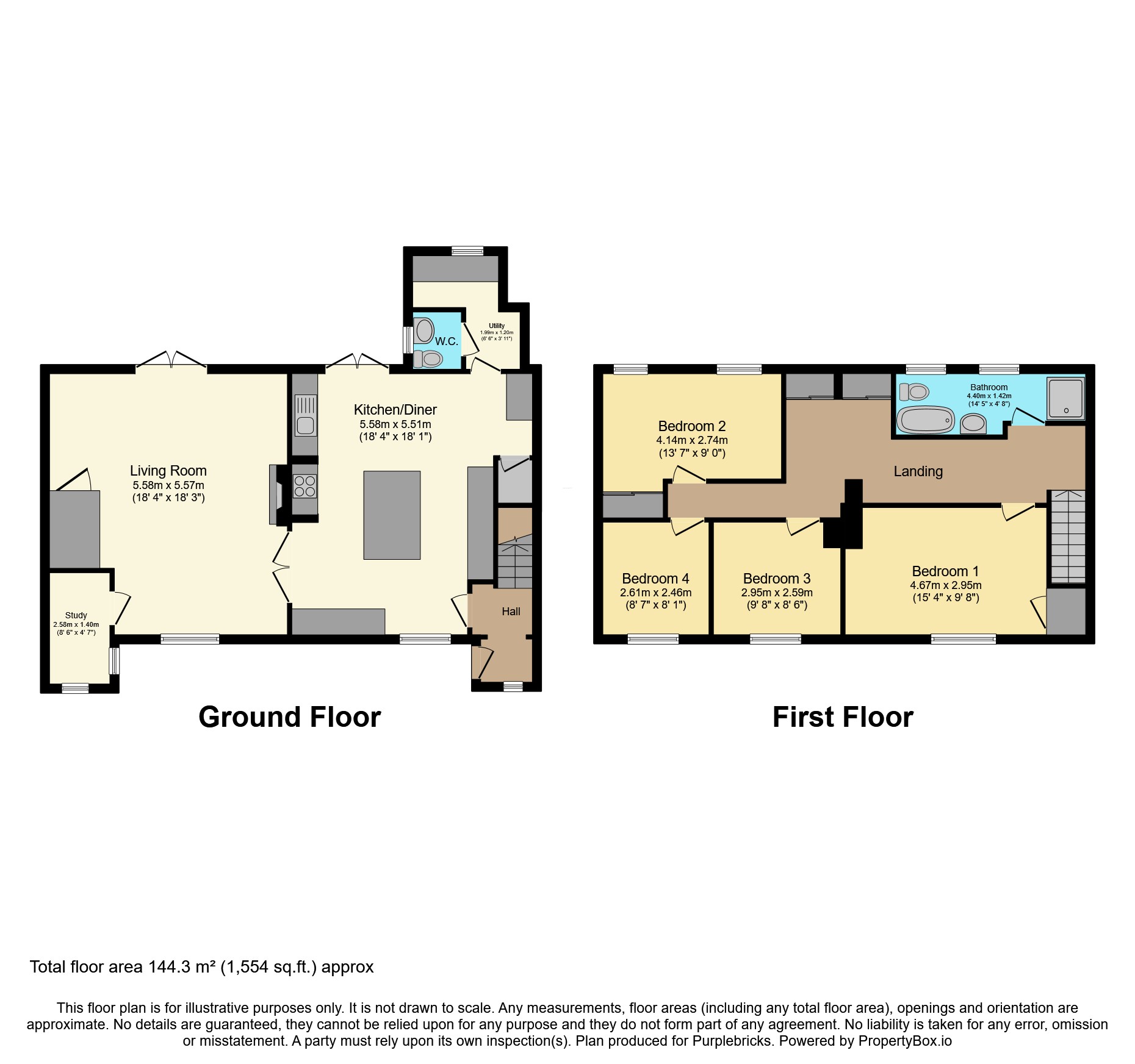 41-43, Stead Road, Bradford floorplan