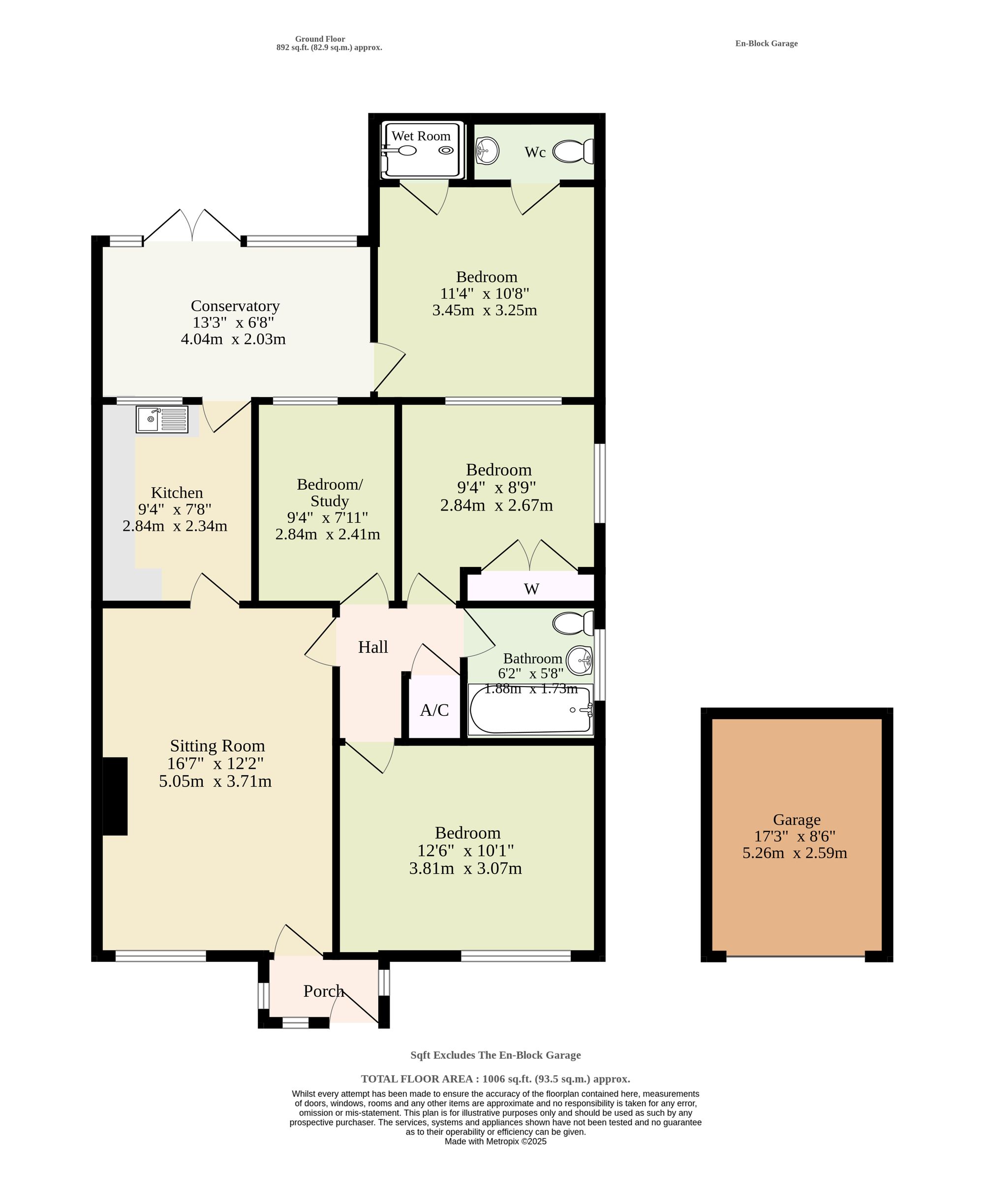 9 McLean Drive, Lowestoft floorplan