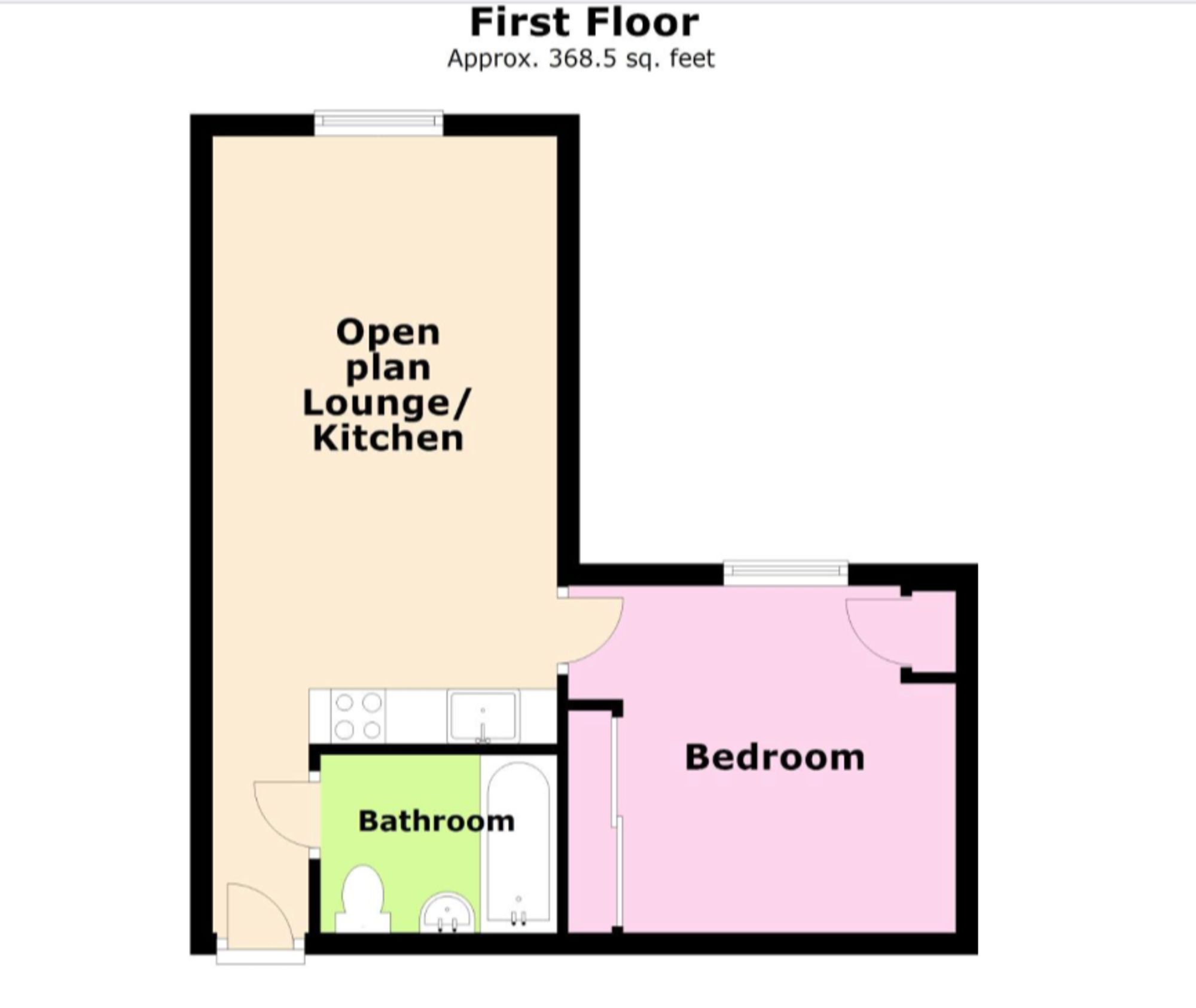 23b, Queen Street, Wellingborough floorplan