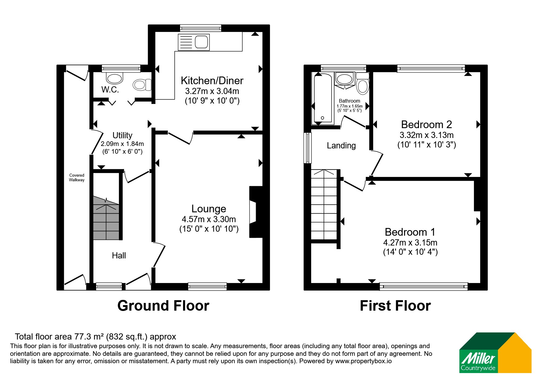 81, Cornish Crescent, Cornwall floorplan