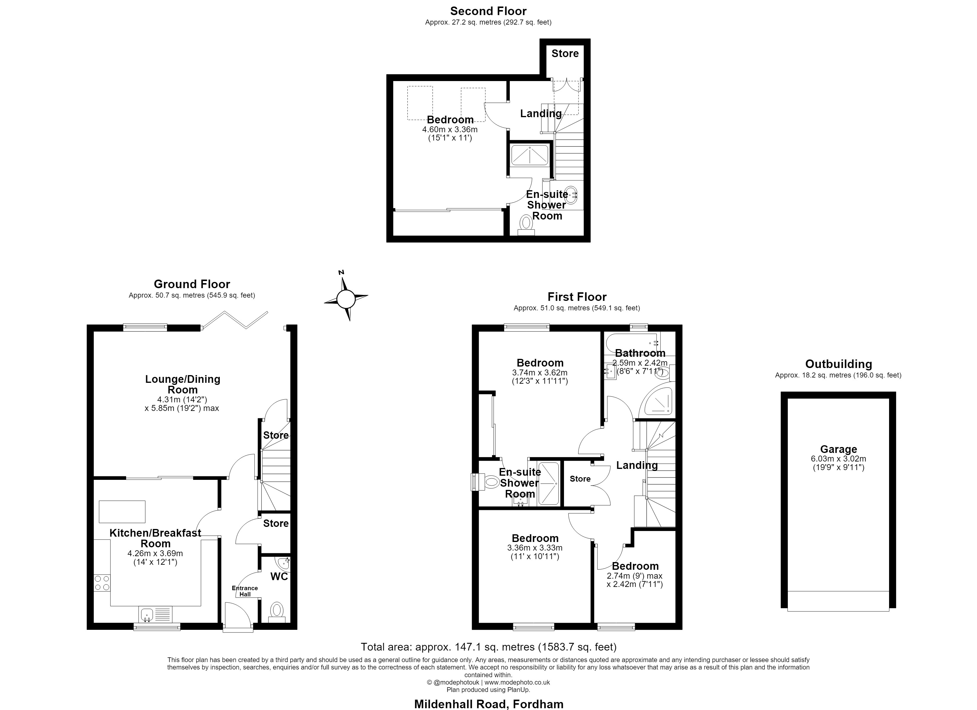 45, Mildenhall Road, Ely floorplan