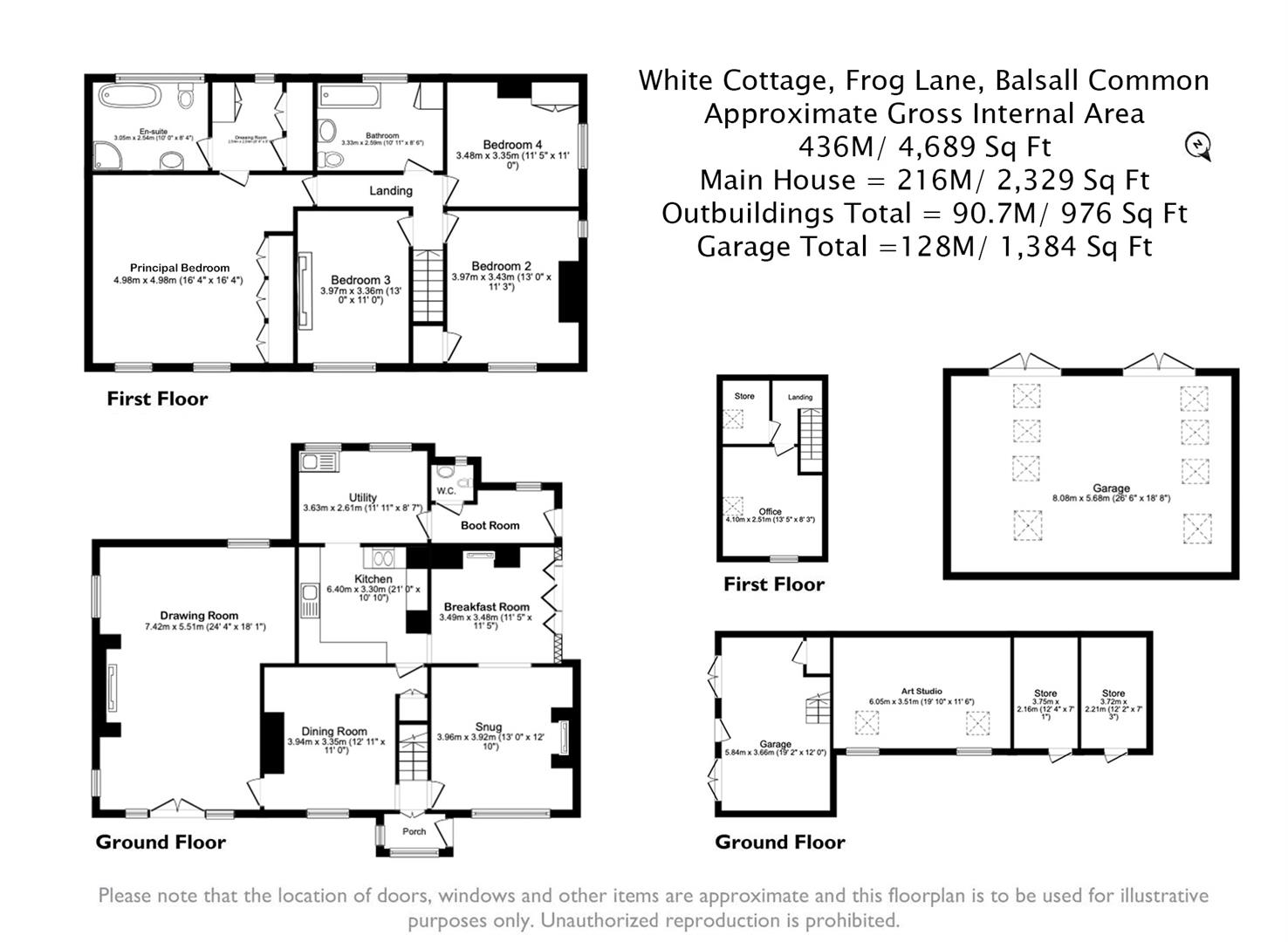 White Cottage, Frog Lane, Coventry floorplan