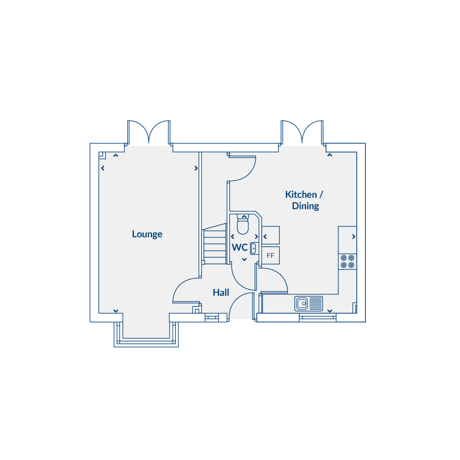 Plot 48, Off Wawne Road, Kingswood, Hull floorplan