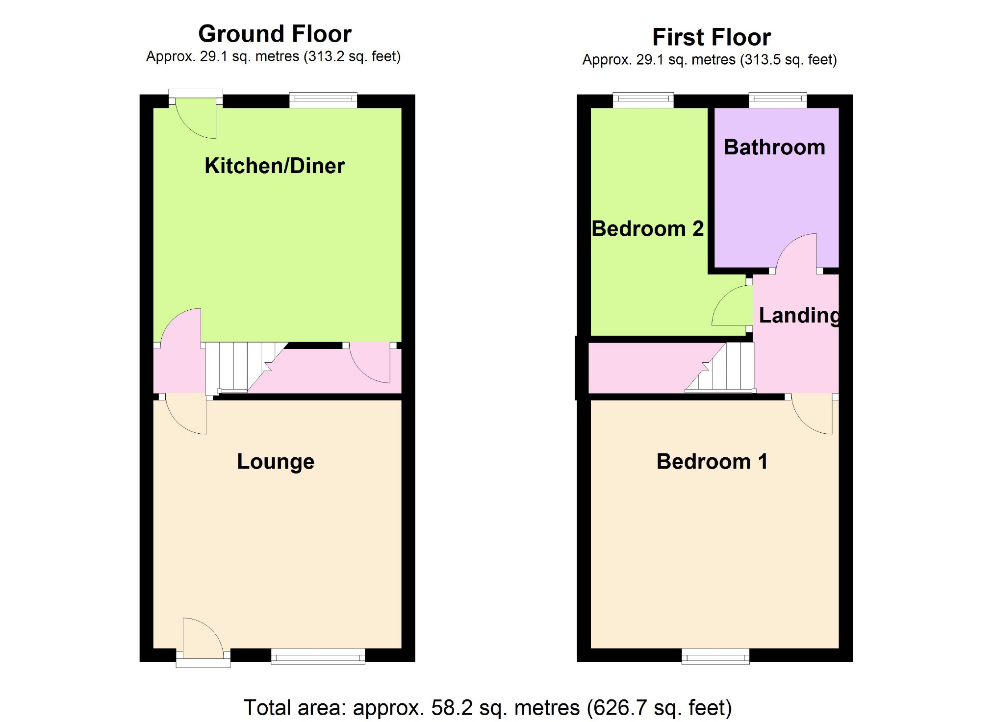 2 Bedrooms End terrace house for sale in Grimshaw Street, Offerton, Stockport SK1