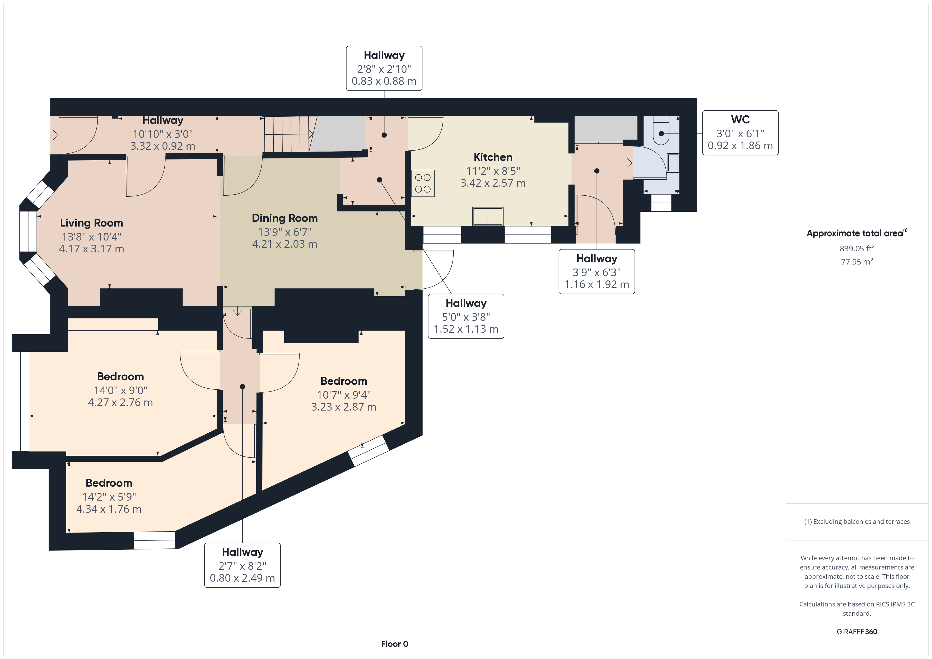 65, Coulston Road, Lancaster floorplan