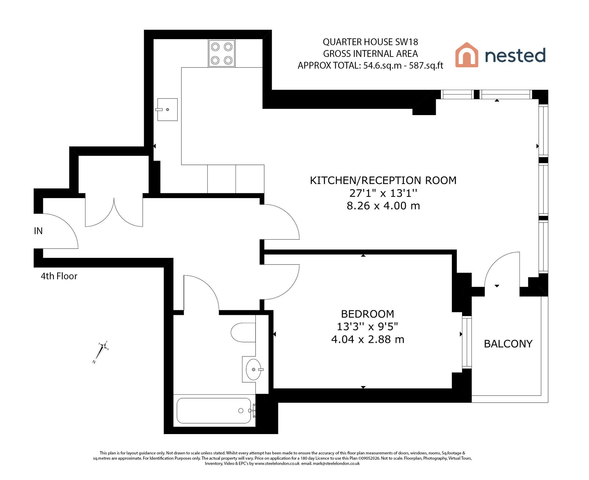 67 Quarter House Juniper Drive, London floorplan