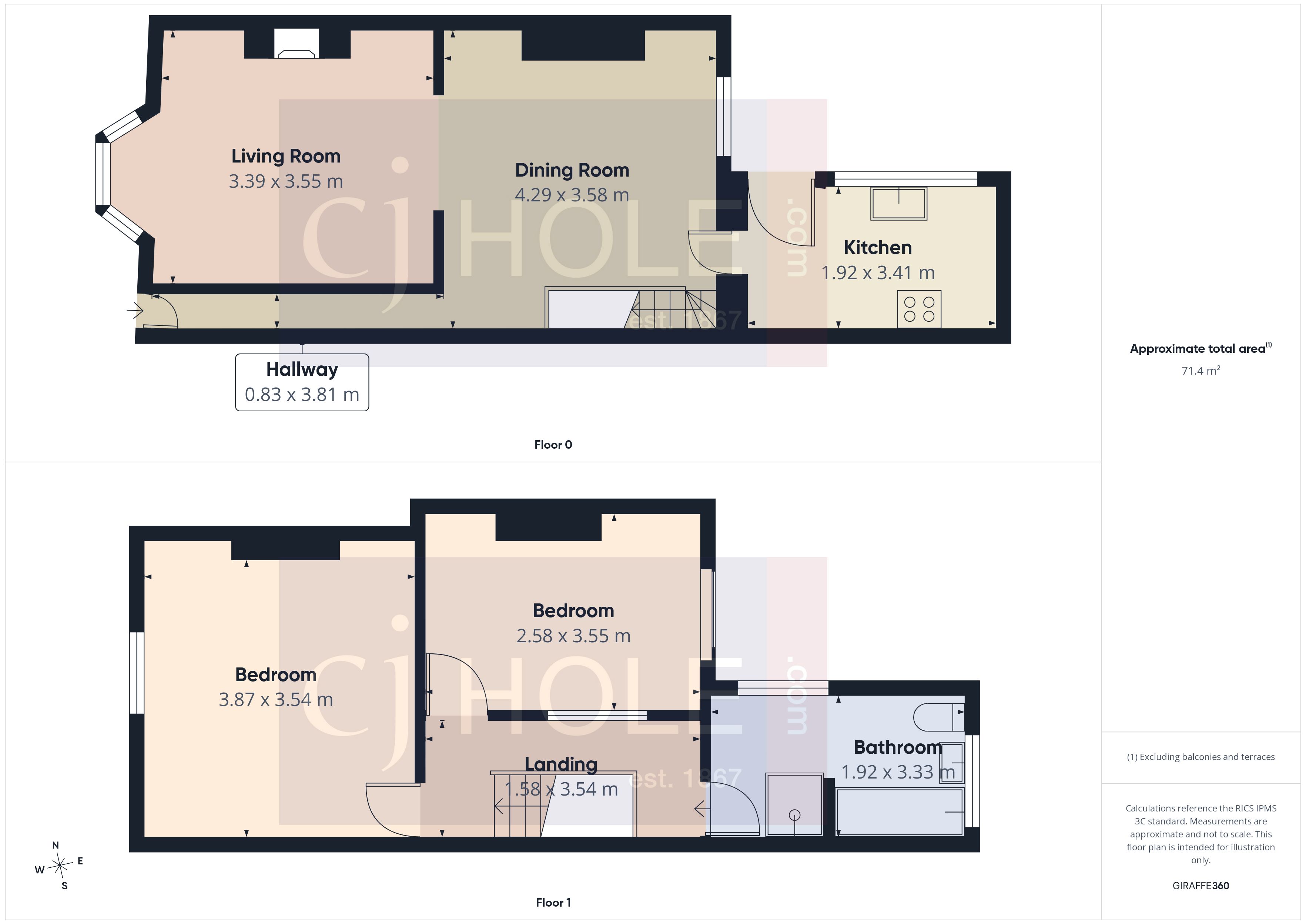 110, Burchells Green Road, Bristol floorplan