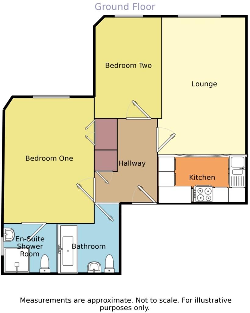 Apartment 10, Great Western Court, Birmingham floorplan