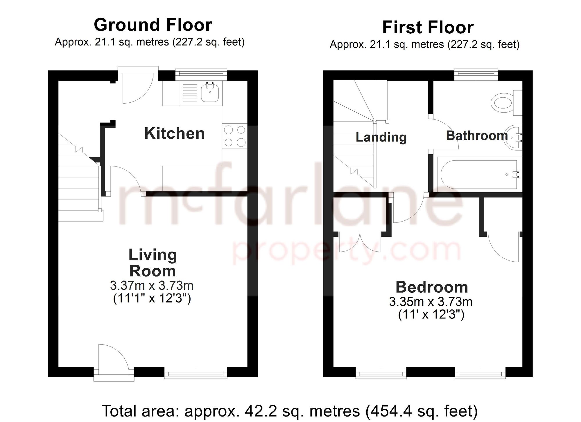97 Farriers Close, Swindon floorplan