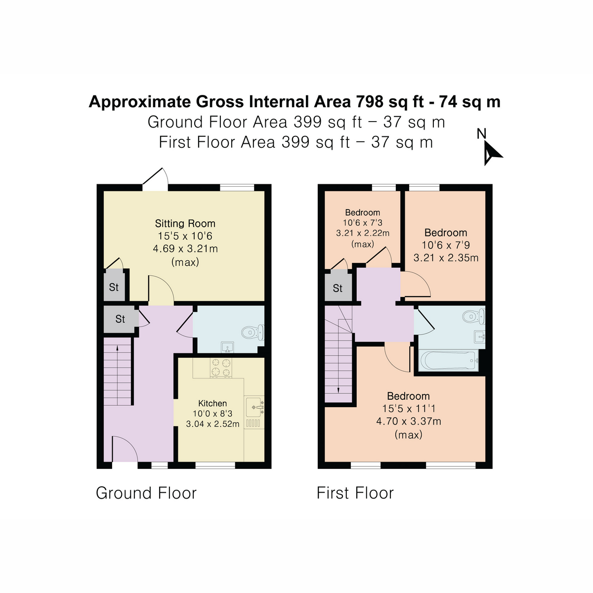 8, Candytuft Way, Didcot floorplan