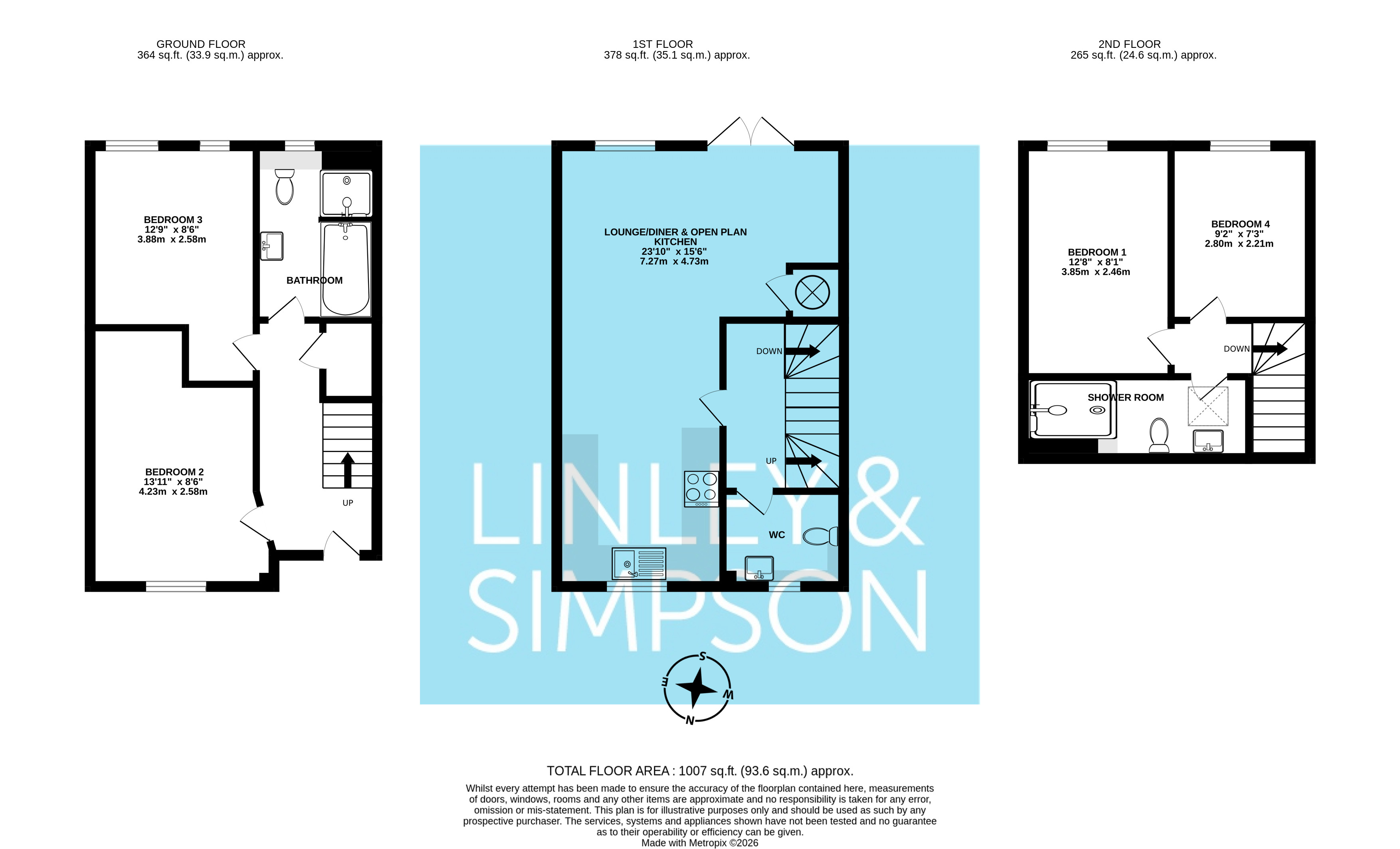 6, Coverdale Court, Lawrence Street floorplan