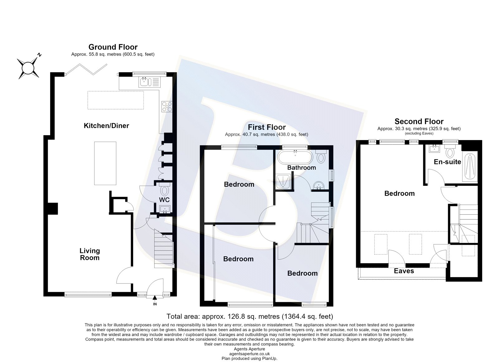 3, Marlborough Close, Upminster floorplan