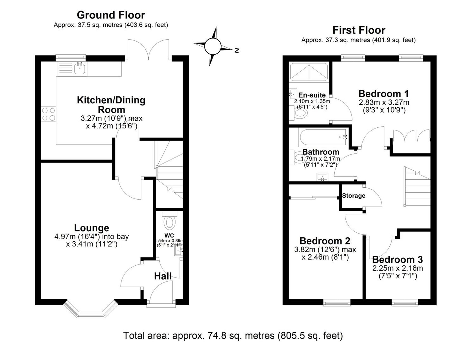 2 Burlington Drive, Warrington floorplan