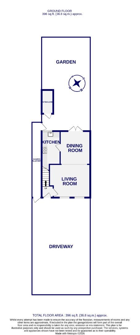 20, Tennyson Avenue, York floorplan