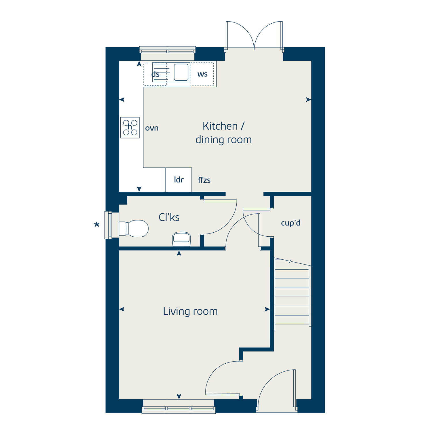 59, Selby Road, Garforth floorplan