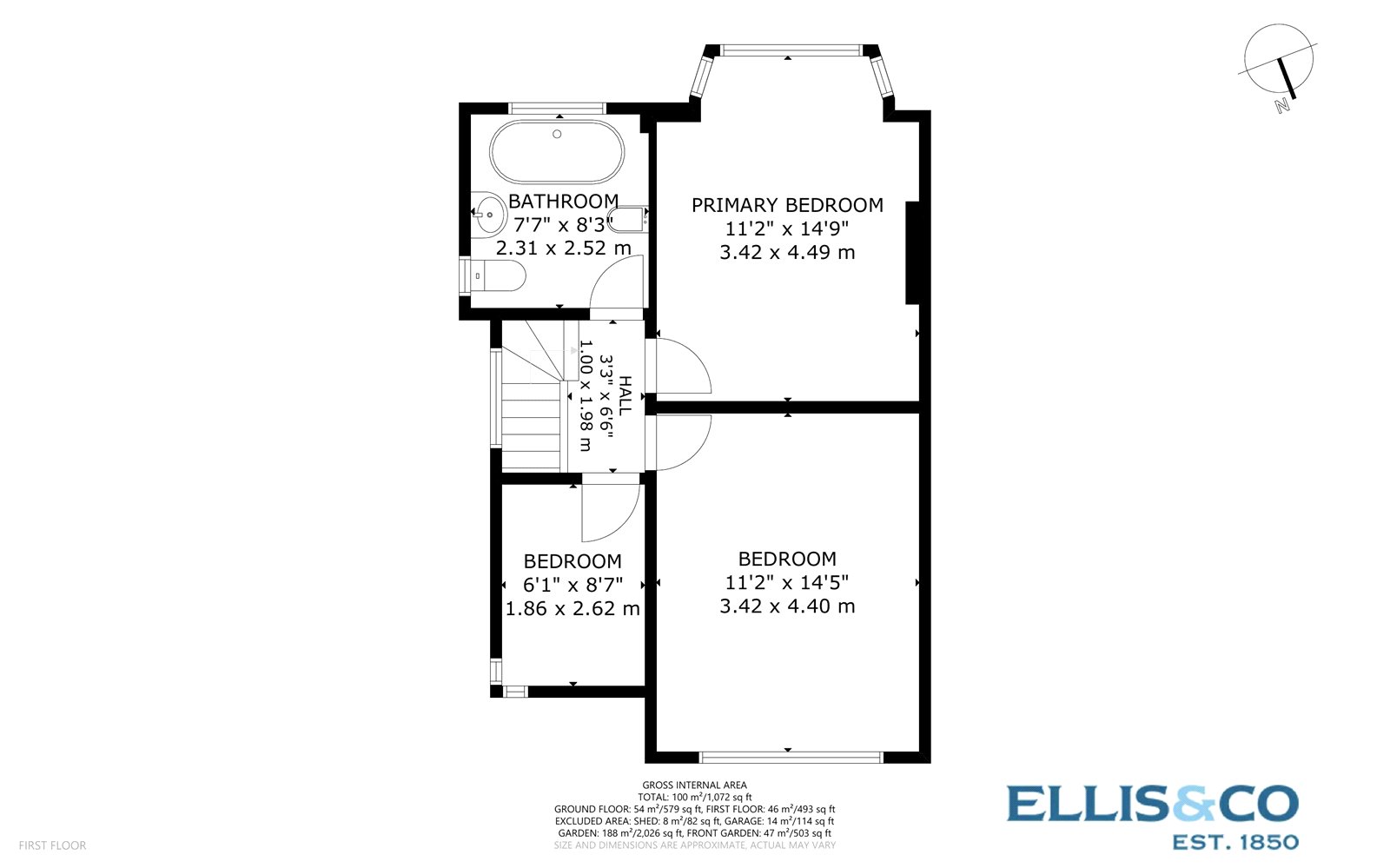 137, Abbotts Drive, Wembley floorplan
