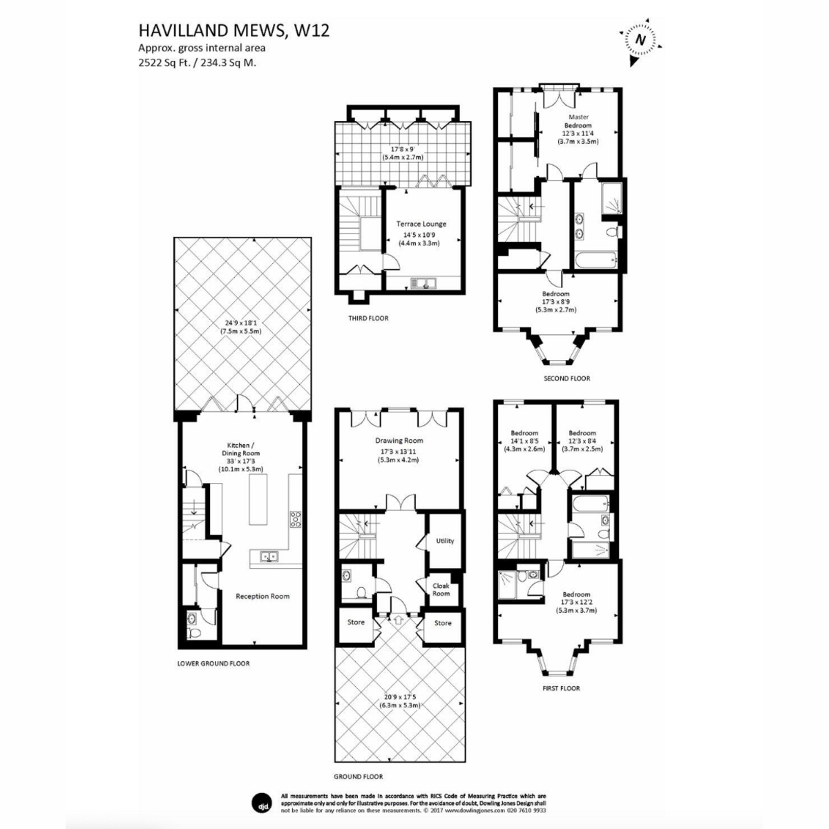 13, Havilland Mews, London floorplan