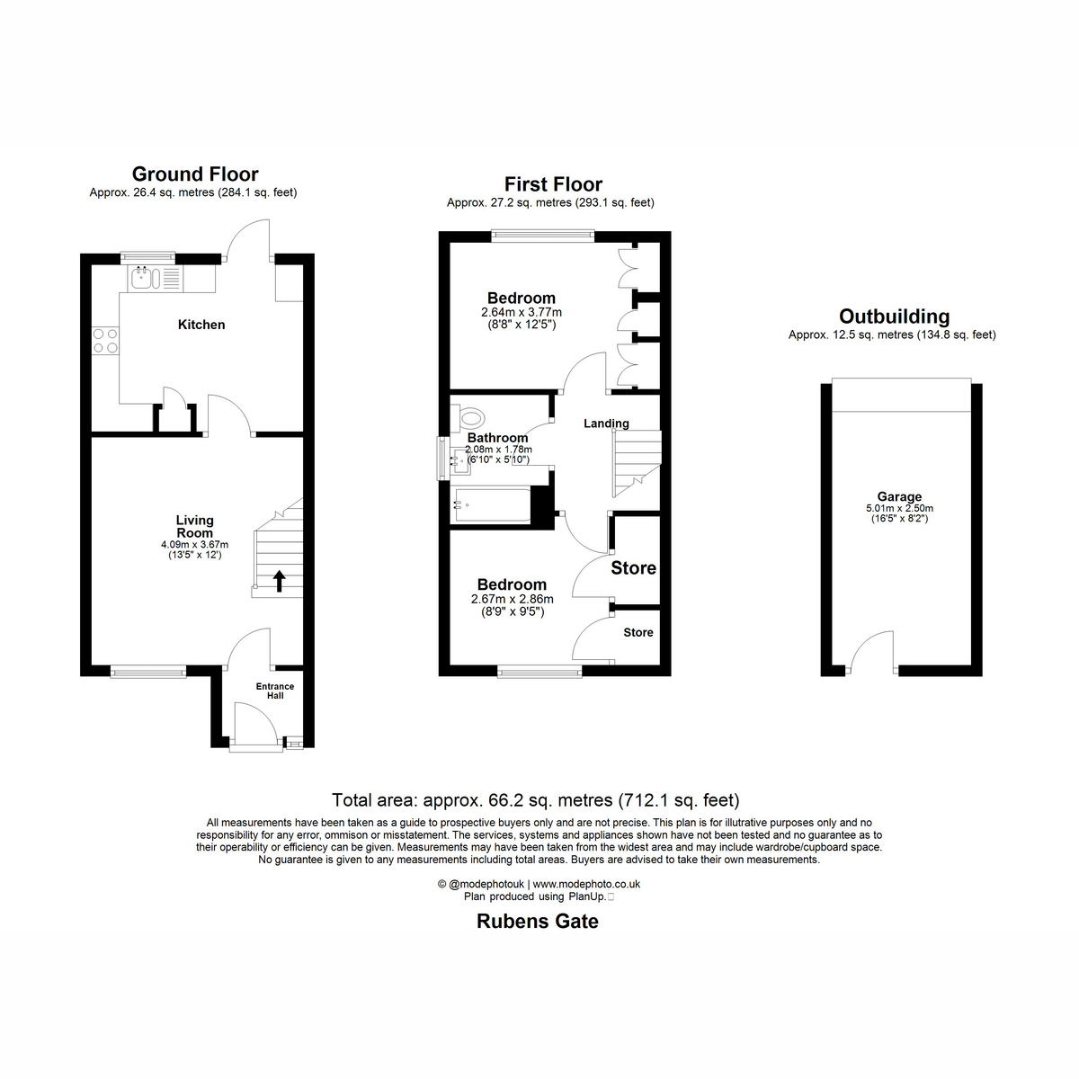 94, Rubens Gate, Chelmsford floorplan