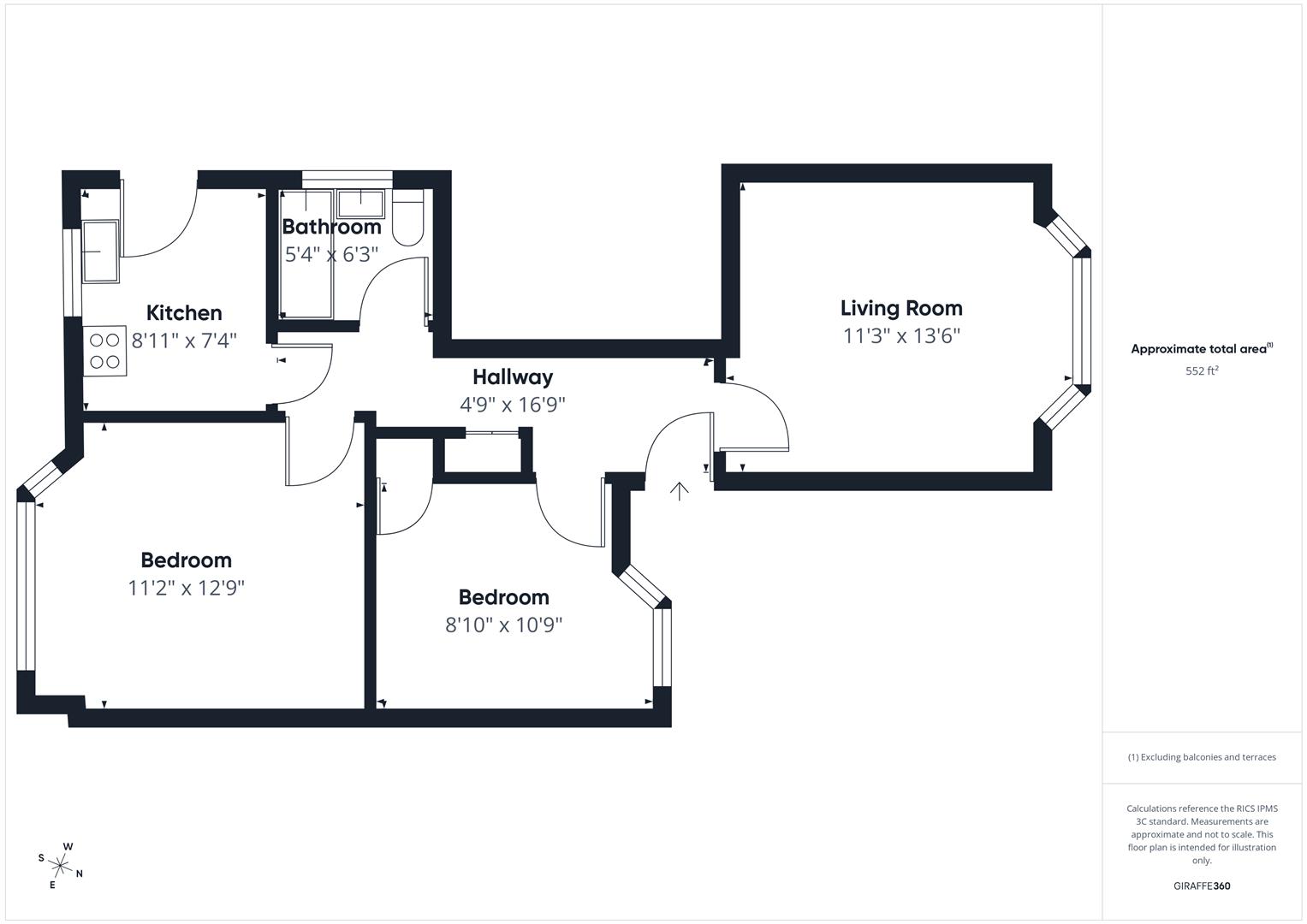 2, Berkeley Close, Ruislip floorplan