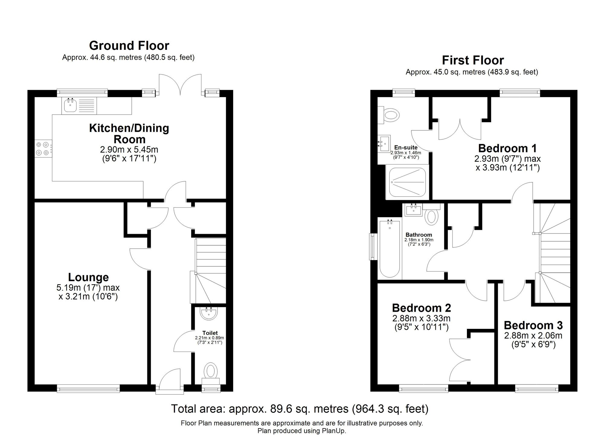 24 Robinson Gardens, Royston floorplan