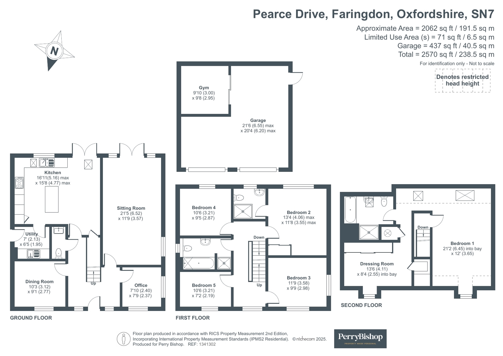 6, Pearce Drive, Oxfordshire floorplan