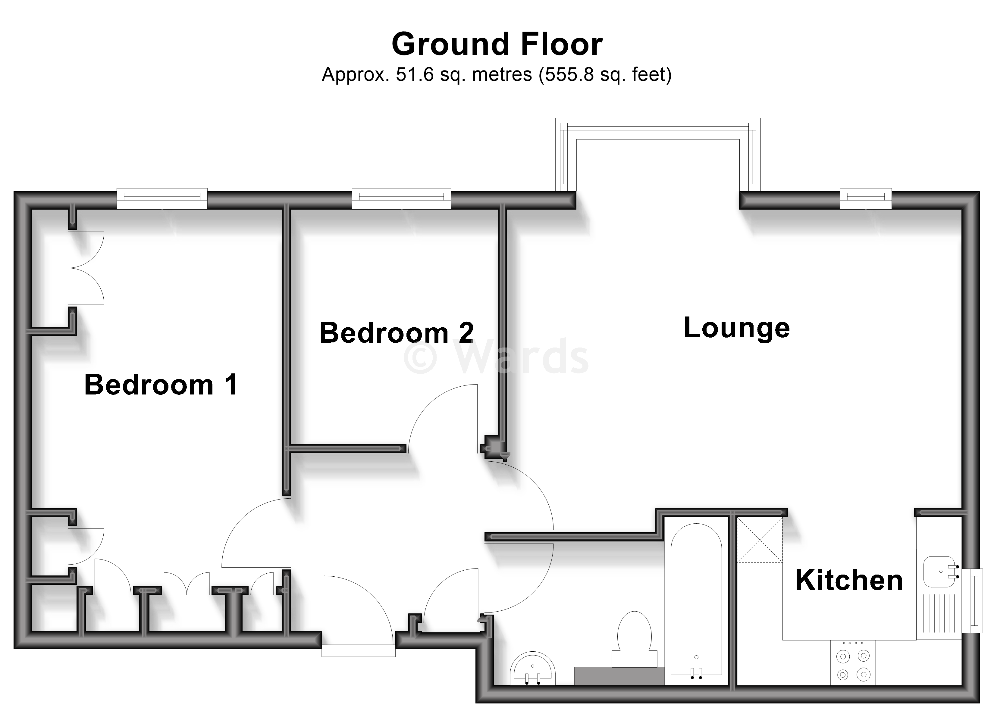 Thames Gate, St. Edmund's Road, Dartford floorplan
