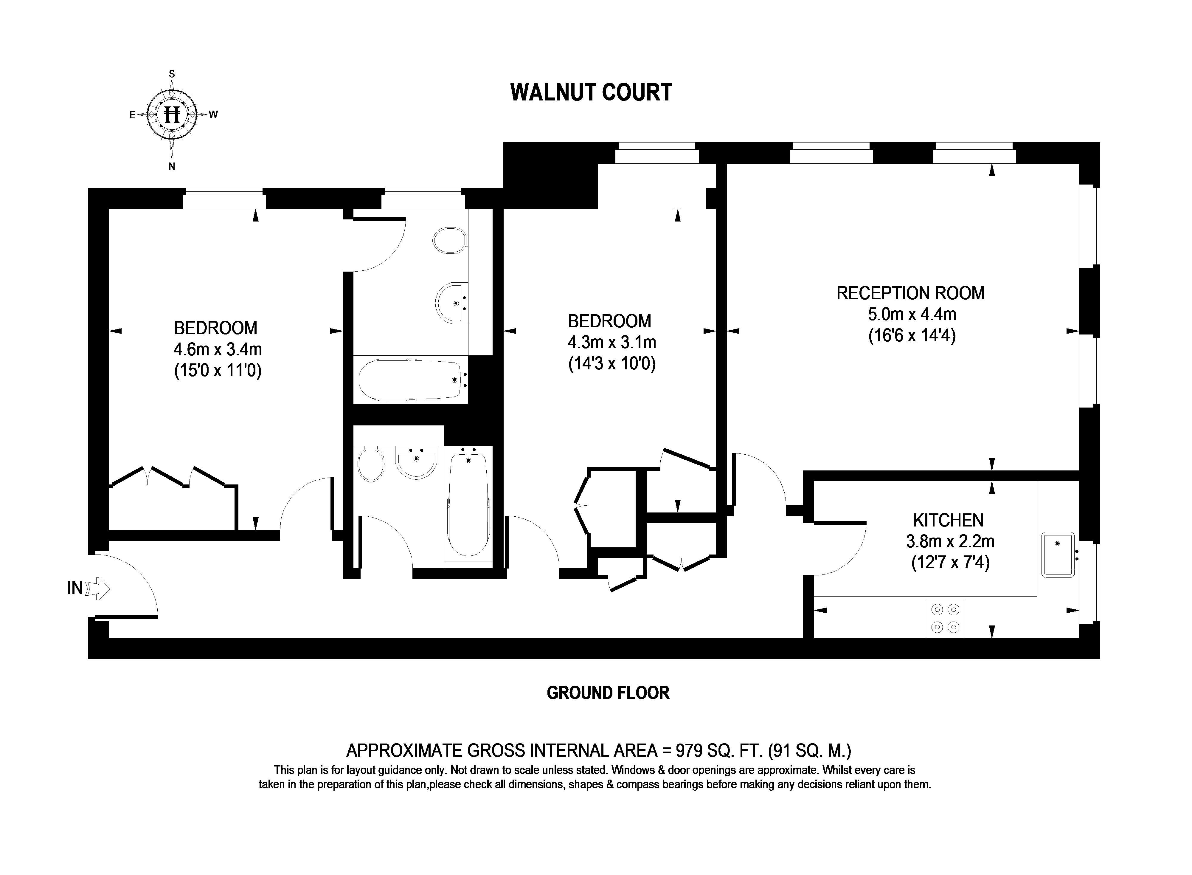 2 Bedrooms Flat to rent in St. Marys Gate, London W8