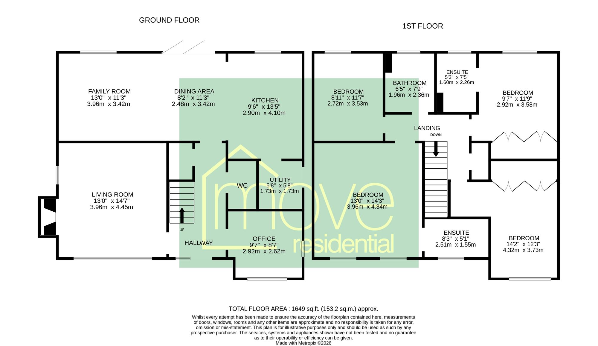 16 Jane Grove, Wirral floorplan