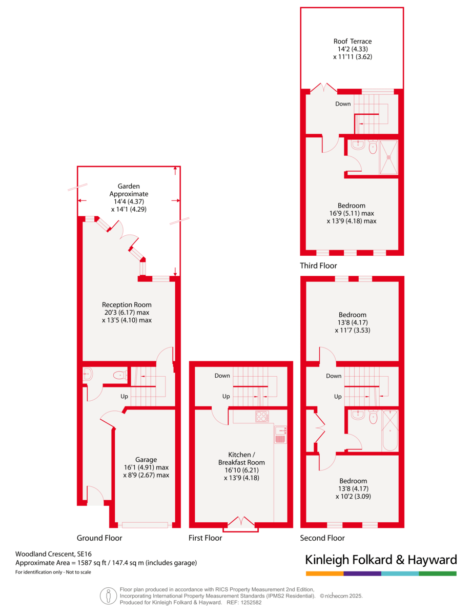 Woodland Crescent, London floorplan