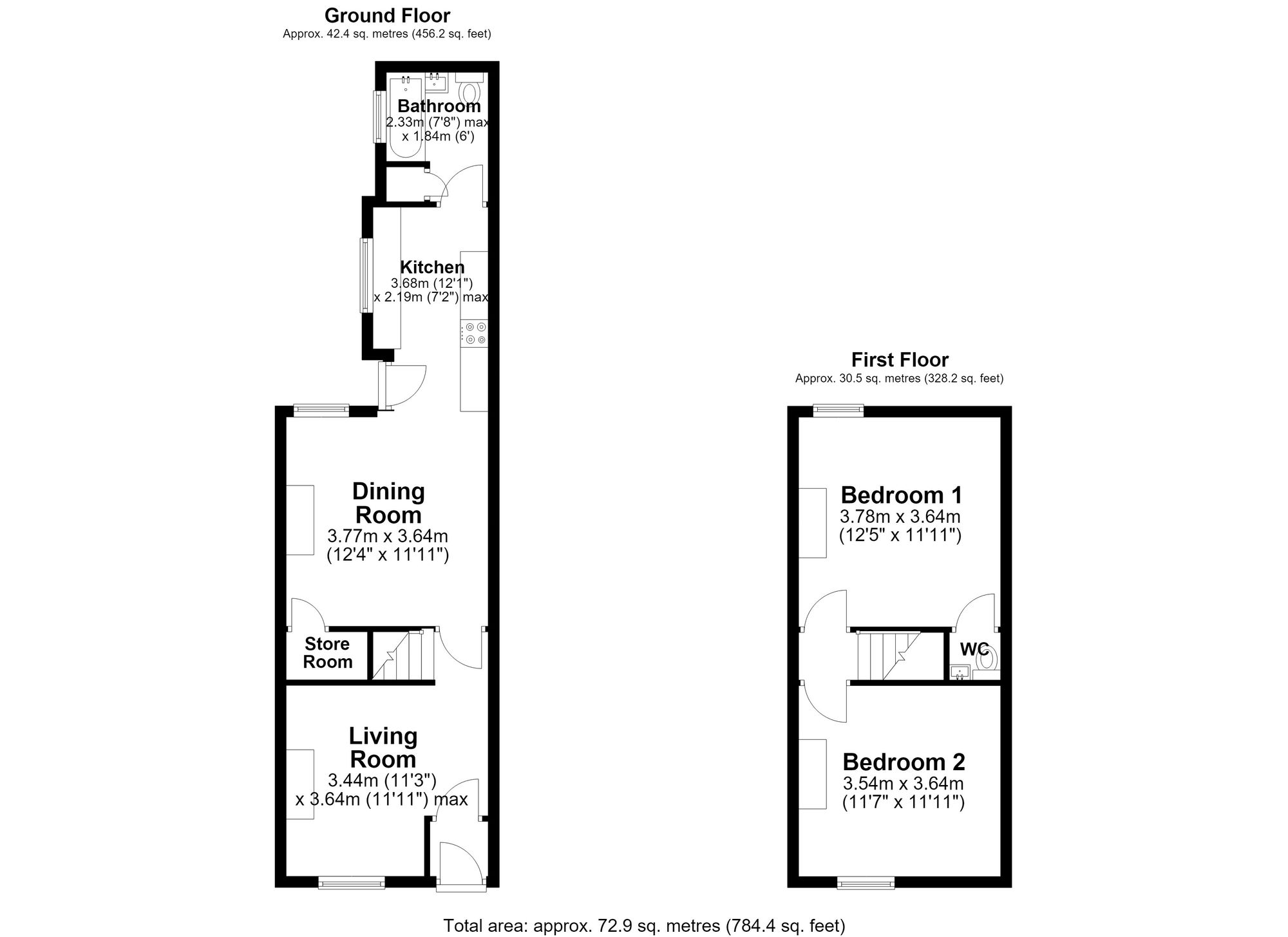 25 Frederick Street, Warrington floorplan
