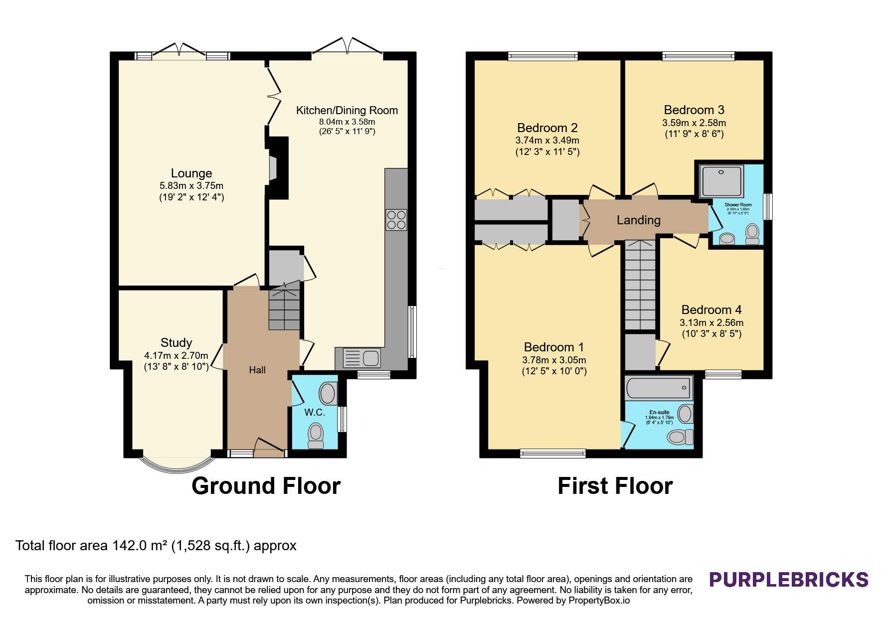 2, Laxton Grove, Stoke-on-Trent floorplan