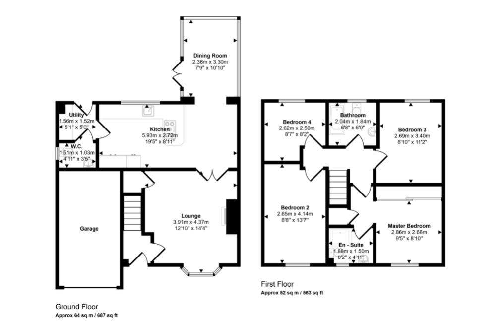 38, Winford Grove, Wingate floorplan