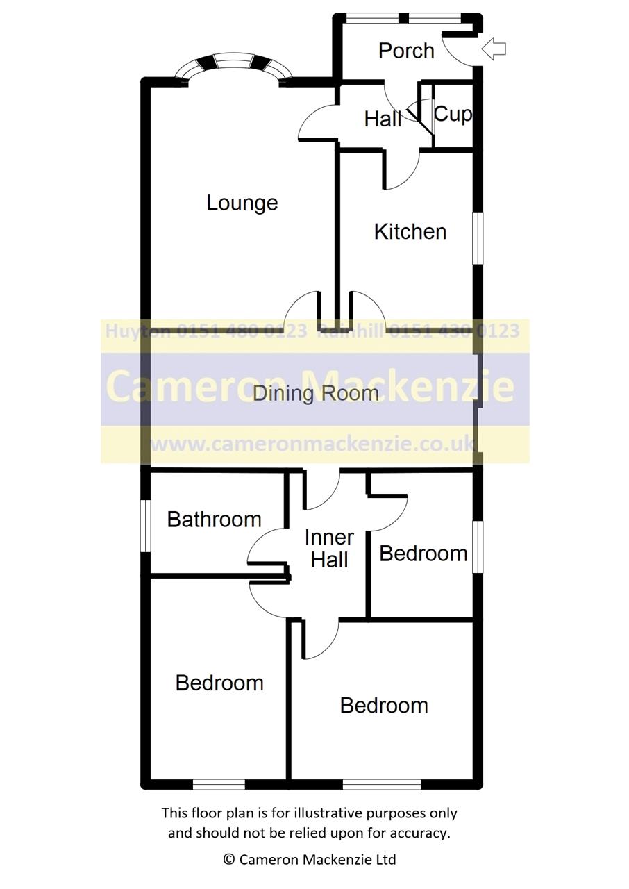 3 Bedrooms Bungalow for sale in Keswick Way, Bowring Park, Liverpool L16