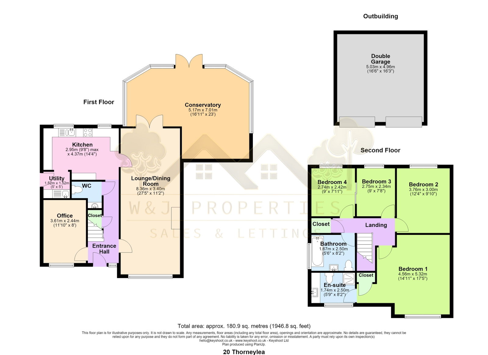 20, Thorneylea, Blackburn floorplan