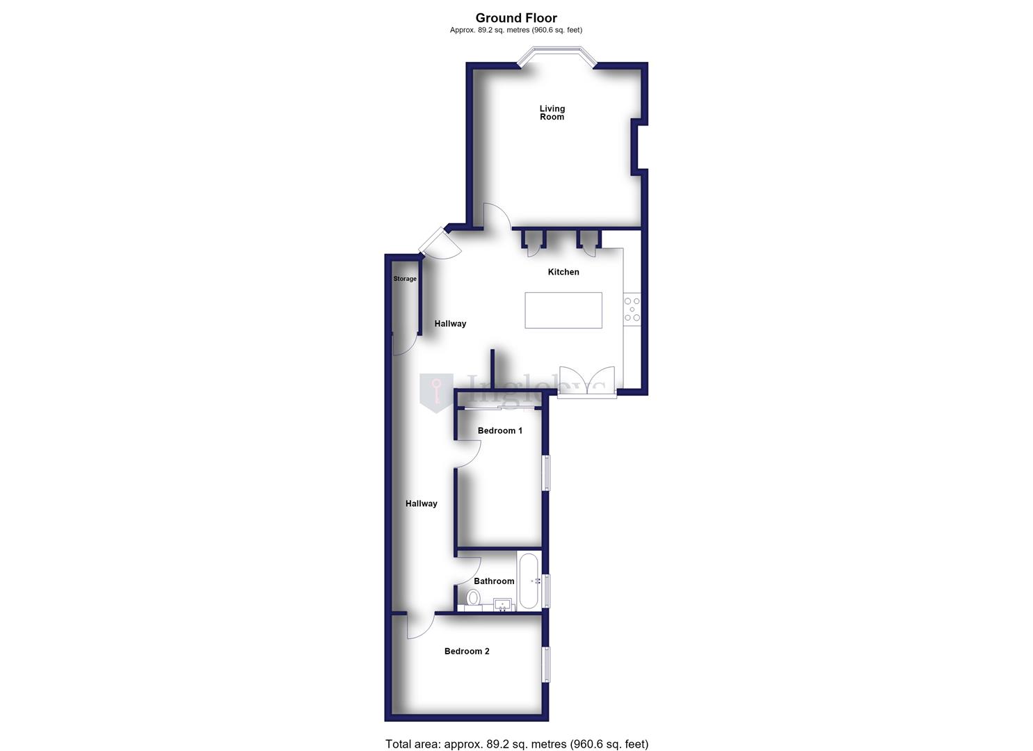 Hilda Place, Saltburn-By-The-Sea floorplan