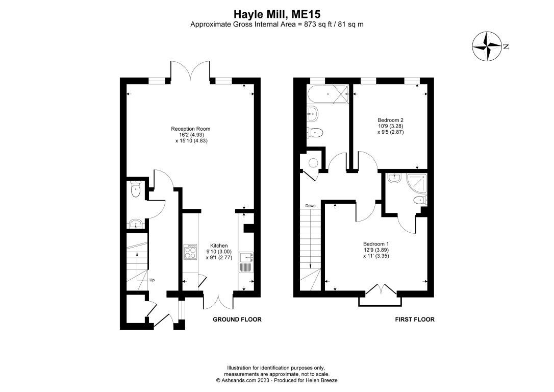 37, Hayle Mill, Maidstone floorplan