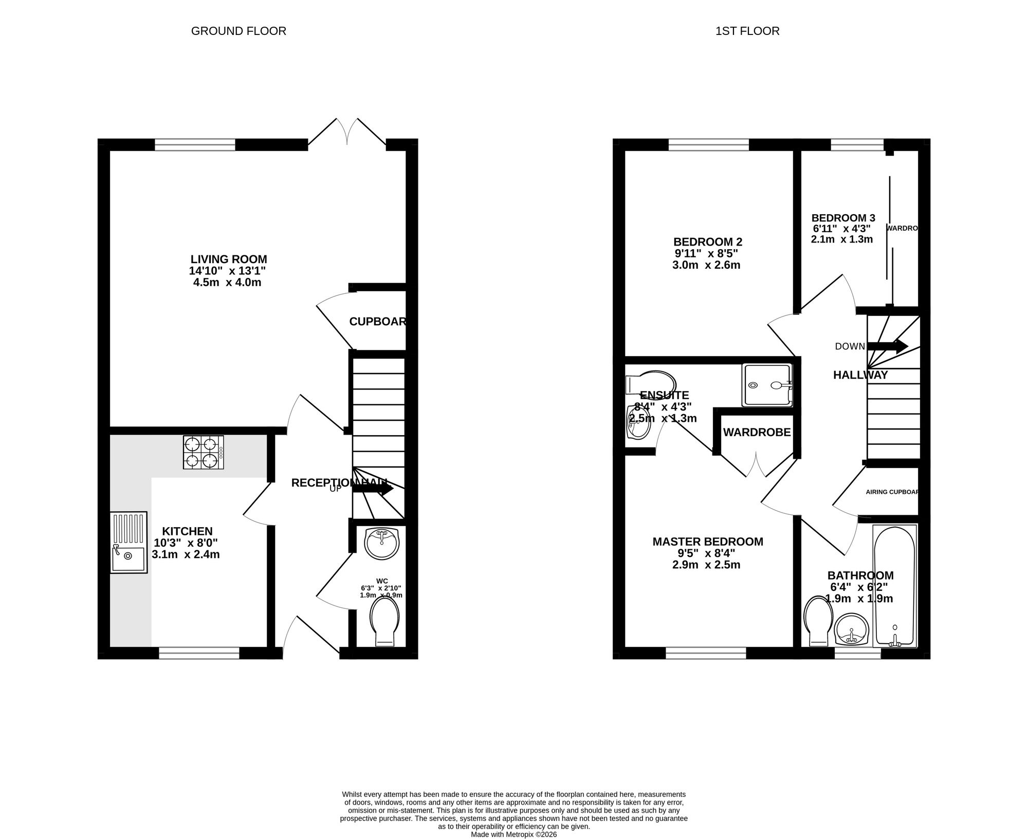 10 Castle Road, Bathgate floorplan