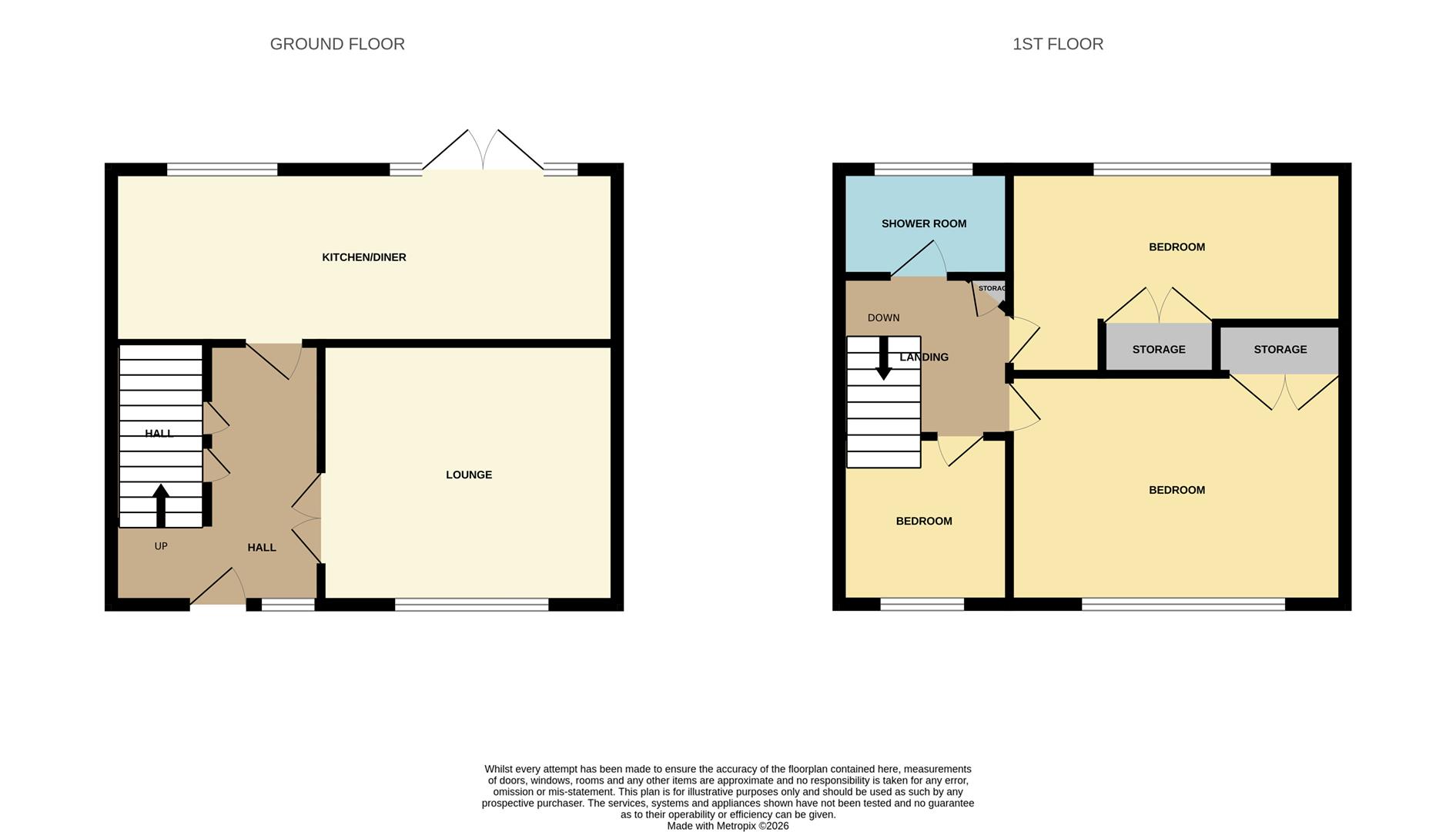5, Baymead Lane, Bridgwater floorplan
