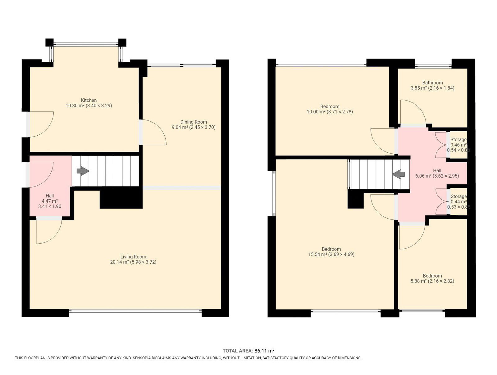 4 Melrose Grove, Moorgate, Rotherham floorplan