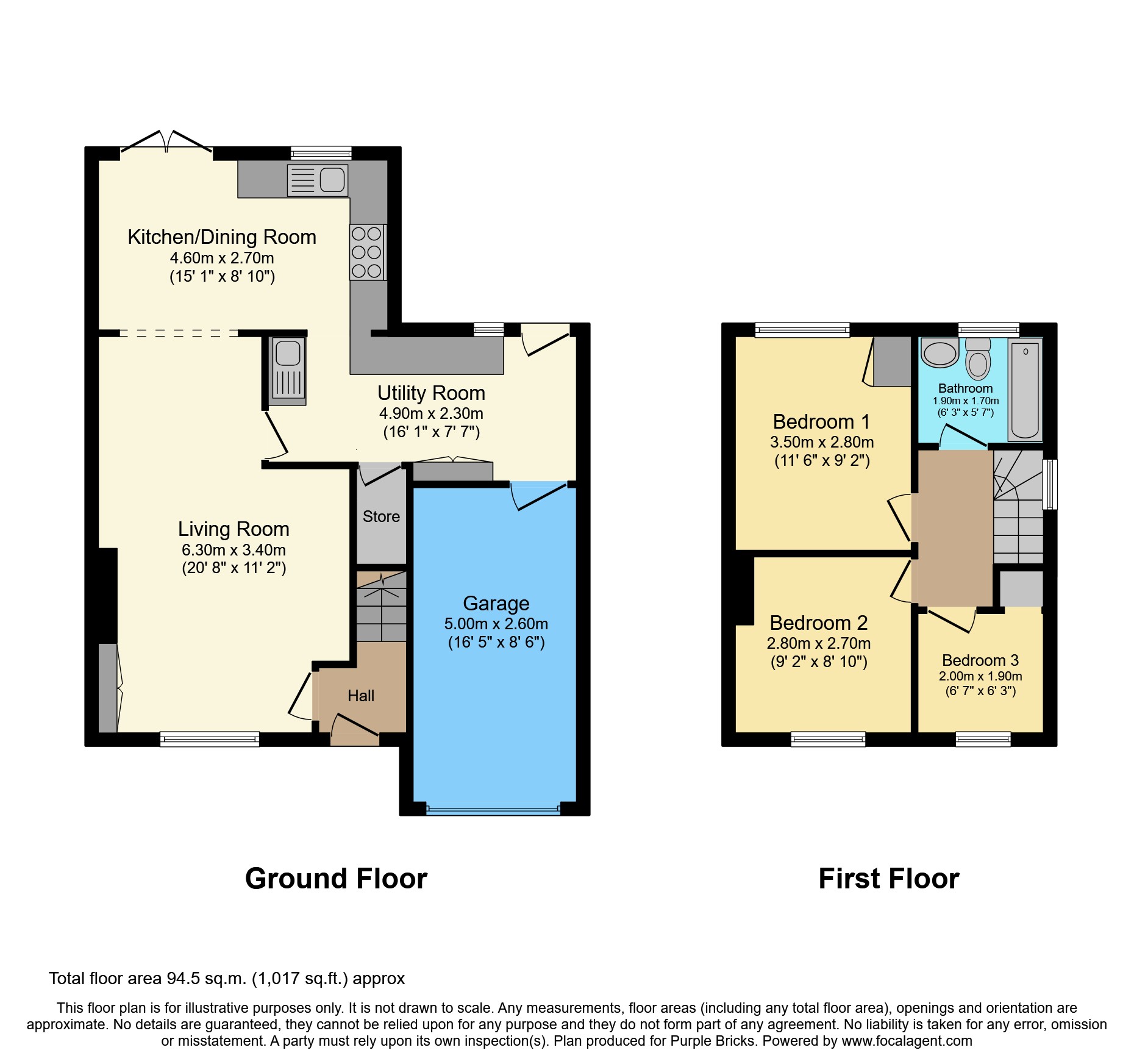 Nightingale Road, Woodley, Reading RG5, 3 bedroom semidetached house