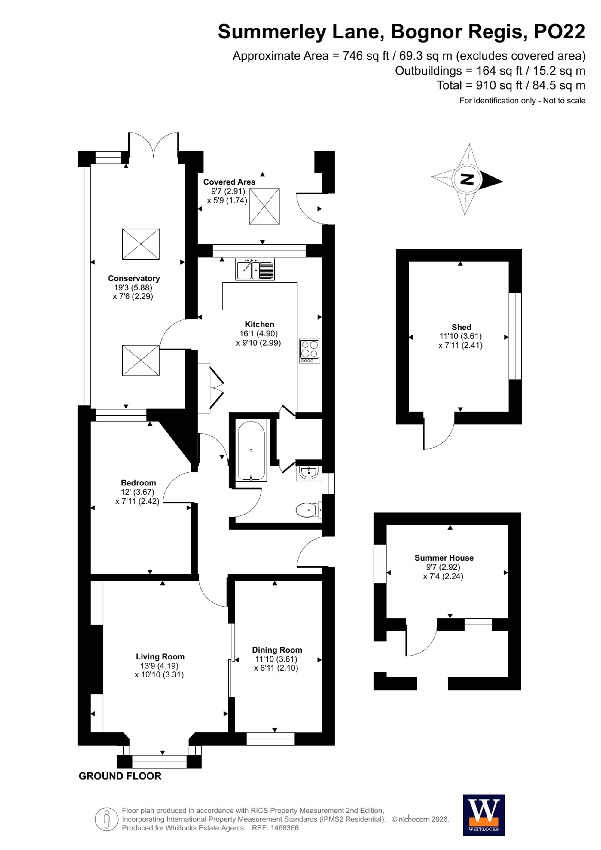 34 Summerley Lane, Bognor Regis floorplan