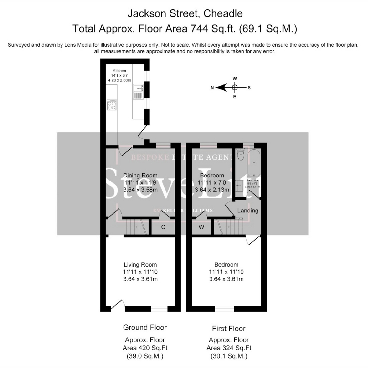 32, Jackson Street, Cheadle floorplan