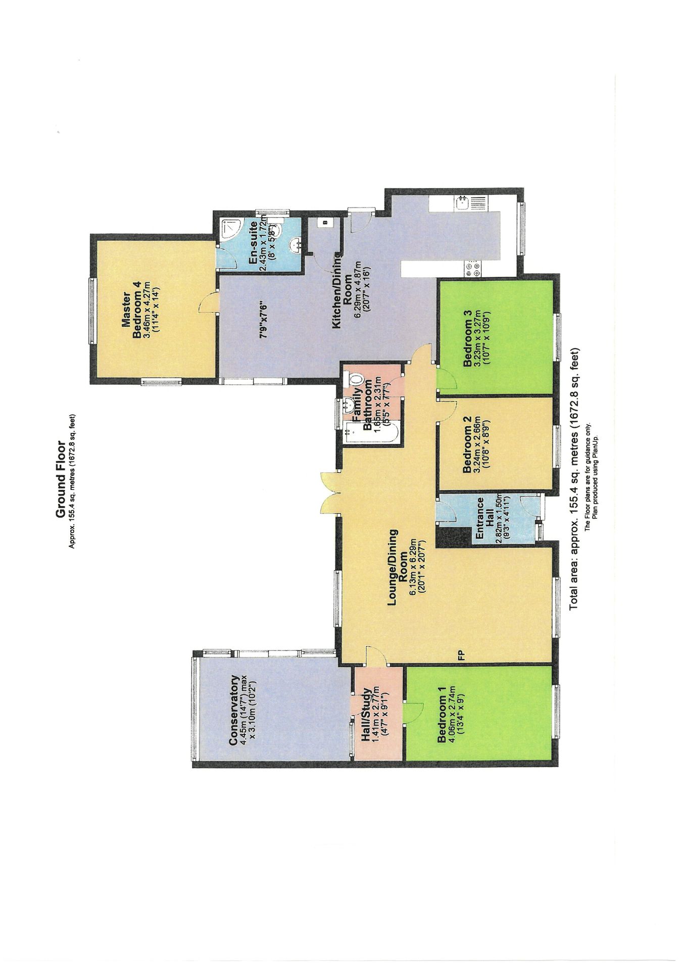 Llanrhystud, Ceredgion floorplan