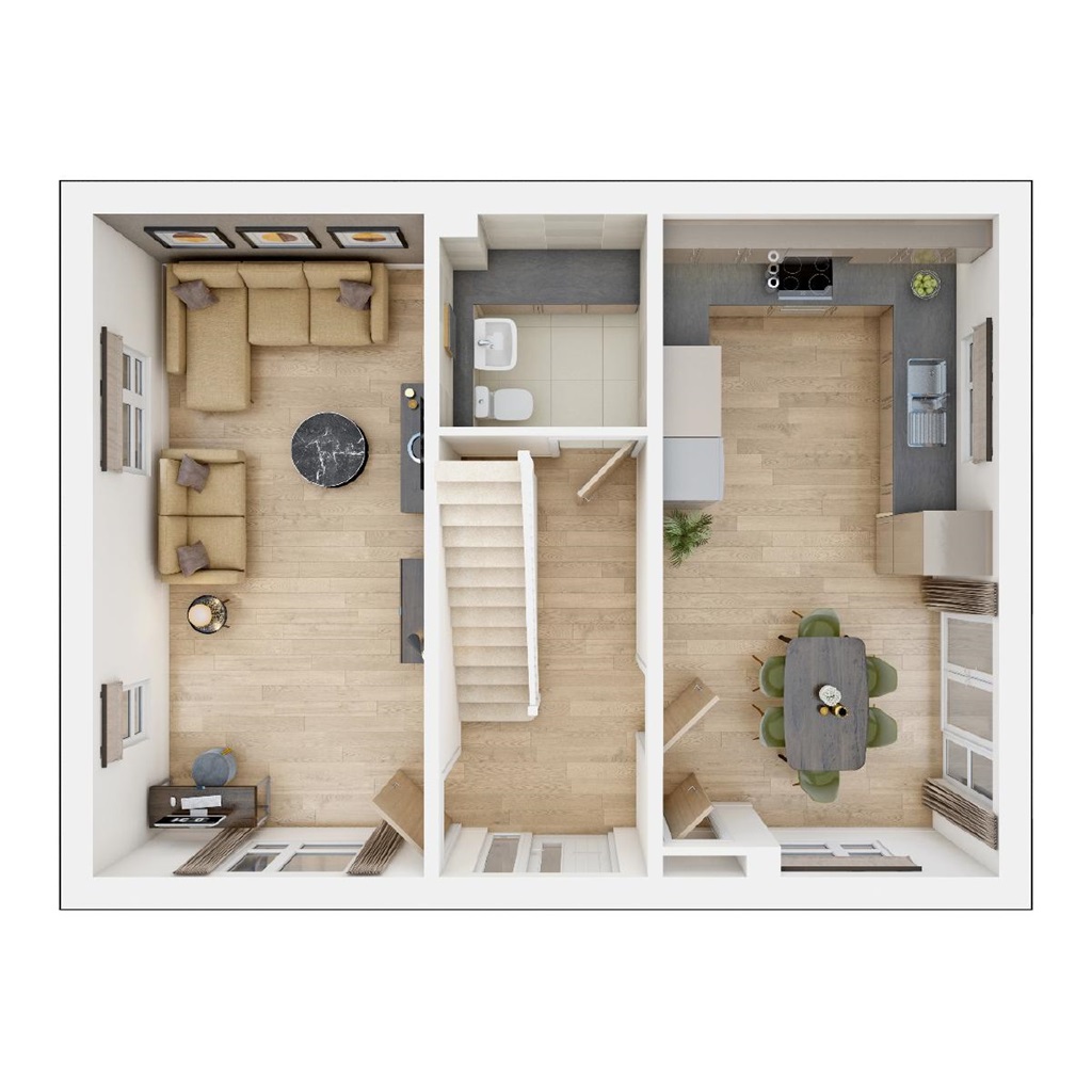 The Plumdale - Plot 34, Beaumont Rise, Slyne Road, Lancaster floorplan