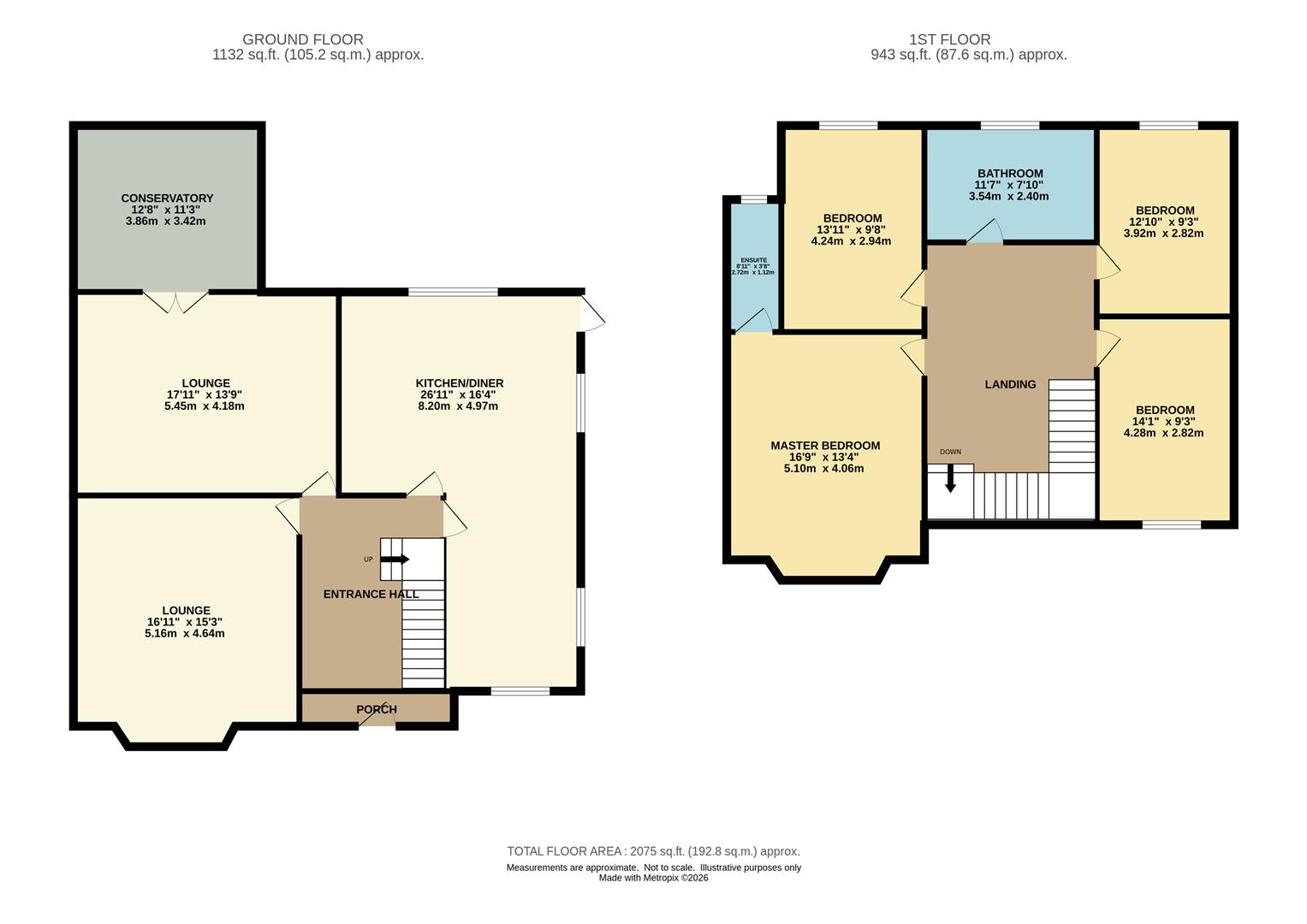 22, The Avenue, Sale floorplan
